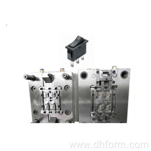 Two color injection mould parts